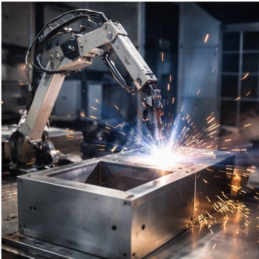 CNC bending machine forming sheet metal